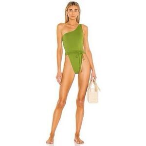 RIOT SWIM MADDOX ONE PIECE SWIMSUIT IN MATCHA